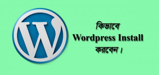 Wordpress Install